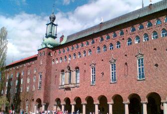 1405rathaus stockholm, schweden